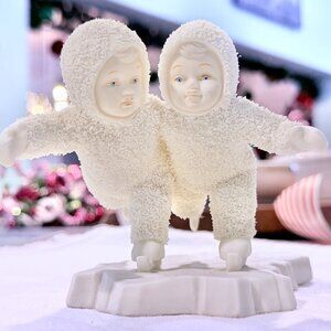 Department 56 Snowbabies - We Make A Great Pair - Ice Skating